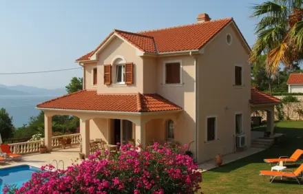 Villa with Beachfront